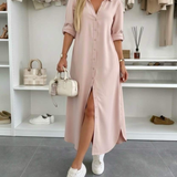 Alena | Oversized košilové šaty