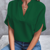 Barbora | Elegantní halenka s výstřihem do V