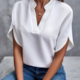 Barbora | Elegantní halenka s výstřihem do V