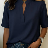 Marie | Elegantní halenka s krátkým rukávem