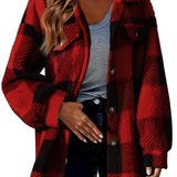Gabriela | Oversized kostkovaná bunda
